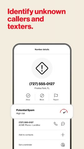 Verizon Call Filter для Android — скриншот 3