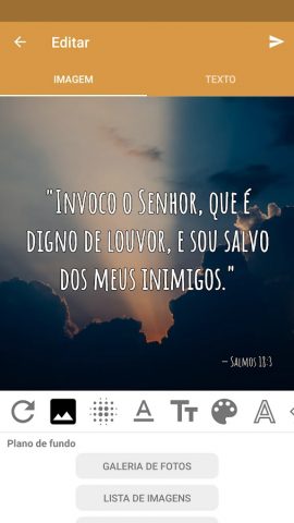 Versículo do Dia для Android — скриншот 1