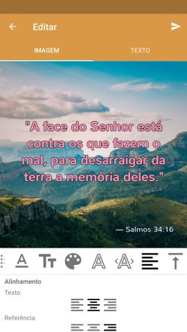 Versículo do Dia для Android — скриншот 2