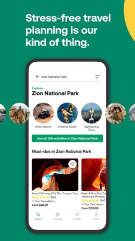 Viator Tours & Attractions для Android — скриншот 1