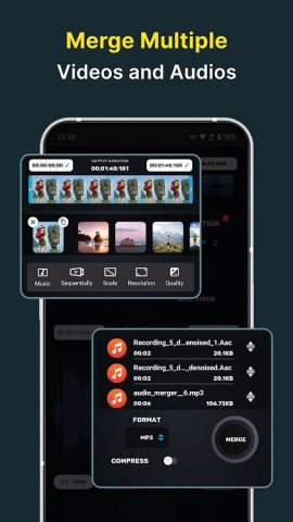 Video Converter, Compressor для Android — скриншот 4