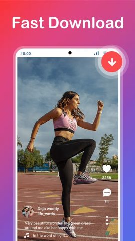 Video Downloader & Editor для Android — скриншот 1