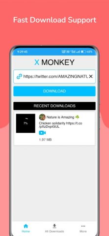 Video Downloader for Twitter для Android — скриншот 3