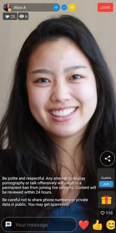 Video Live App для Android — скриншот 2