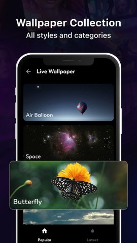 Video Live Wallpapers Maker — скриншот 4