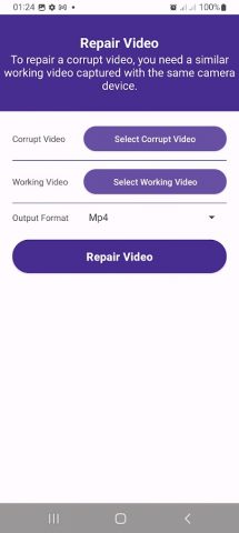 Video Repair Tool (Mp4, Flv) для Android — скриншот 2