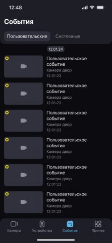 Видеоконтроль для Android — скриншот 4