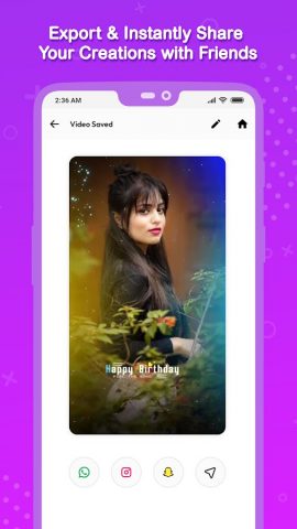 Vido : Video Status Maker для Android — скриншот 5