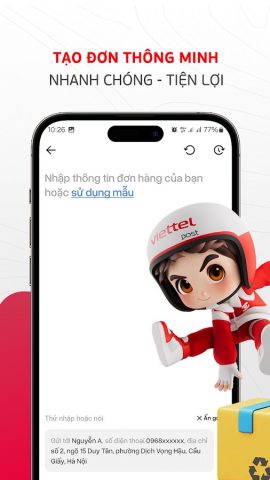 Viettel Post для Android — скриншот 3