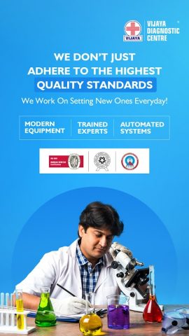 Vijaya Diagnostic Book a Test для Android — скриншот 1