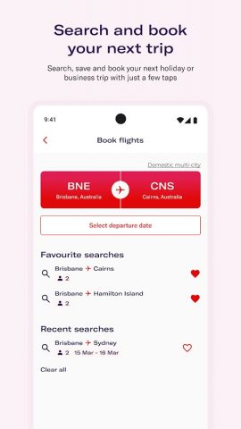 Virgin Australia для Android — скриншот 3
