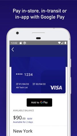 Visa Commercial Pay для Android — скриншот 1