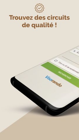 Visorando — GPS randonnée для Android — скриншот 1