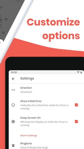 Visual Timer — таймер для Android — скриншот 3