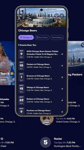 Vivid Seats | Event Tickets для Android — скриншот 2