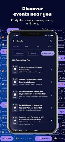 Vivid Seats | Event Tickets для Android — скриншот 4