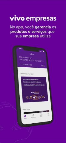 Vivo Empresas для Android — скриншот 1