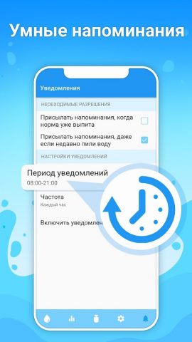 Вода — трекер воды — пить воду для Android — скриншот 2