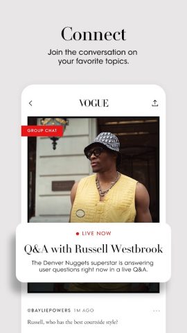 Vogue — скриншот 2