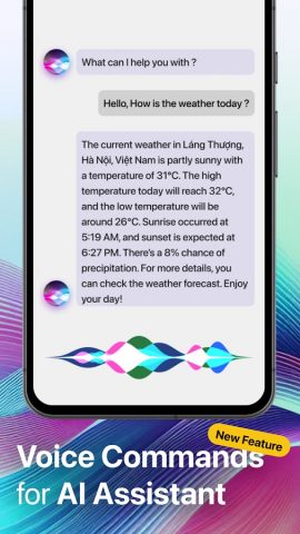 Voice AI Assistant for Seri для Android — скриншот 3