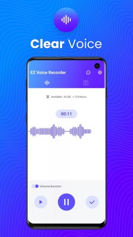 Voice Recorder для Android — скриншот 3