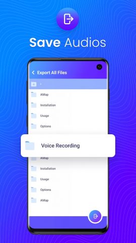 Voice Recorder для Android — скриншот 4