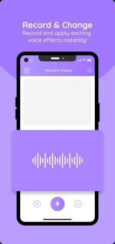 Voice changer for WhatsApp — скриншот 3