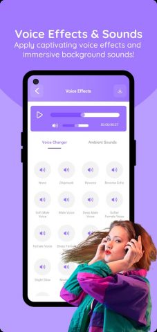 Voice changer for WhatsApp — скриншот 5