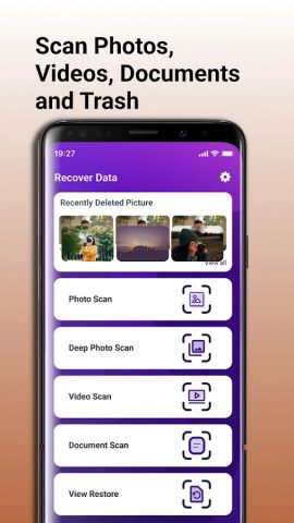 Восстановить удаленные данные для Android — скриншот 1