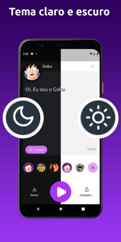 Vozes Clonadas для Android — скриншот 4