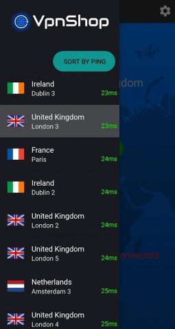 Vpn Shop для Android — скриншот 1