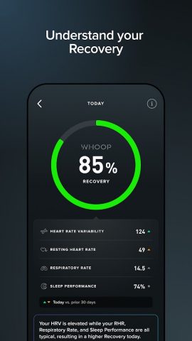 WHOOP для Android — скриншот 3