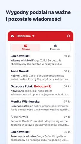 WP Poczta для Android — скриншот 2