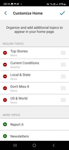 WRAL News App для Android — скриншот 5