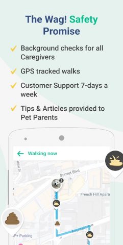 Wag! — Dog Walkers & Sitters для Android — скриншот 3