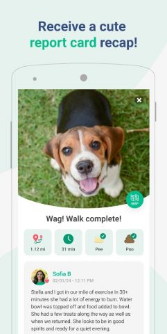 Wag! — Dog Walkers & Sitters для Android — скриншот 5