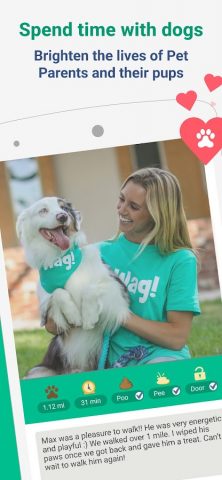Wag! Pet Caregiver для Android — скриншот 2