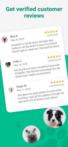 Wag! Pet Caregiver для Android — скриншот 4