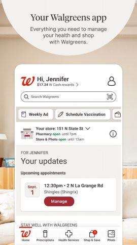 Walgreens для Android — скриншот 1