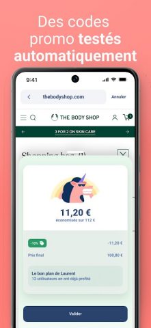 Wanteeed Code Promo & Cashback для Android — скриншот 3