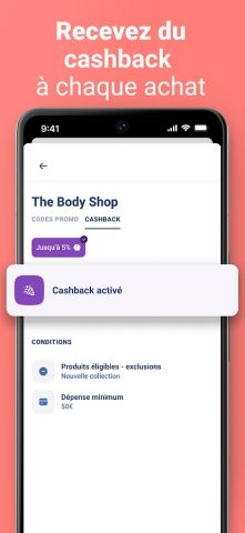 Wanteeed Code Promo & Cashback для Android — скриншот 4