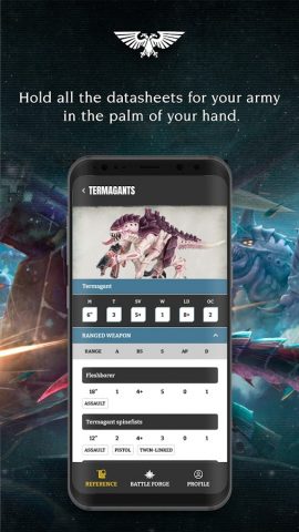 Warhammer 40,000: The App для Android — скриншот 3