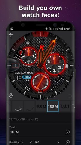 WatchMaker Watch Faces для Android — скриншот 4