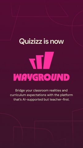 Wayground для Android — скриншот 1