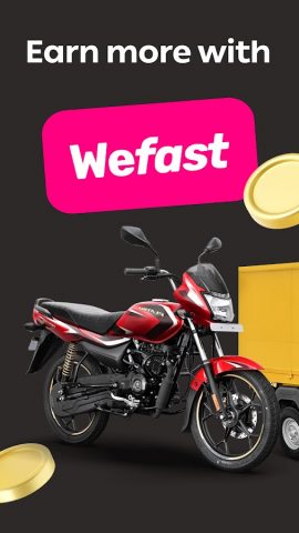 WeFast: Delivery Partner App для Android — скриншот 1