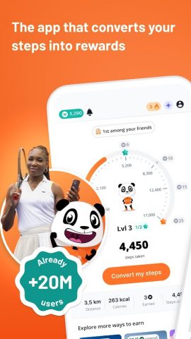 WeWard — Walk & Earn Rewards для Android — скриншот 1