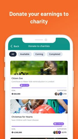 WeWard — Walk & Earn Rewards для Android — скриншот 3