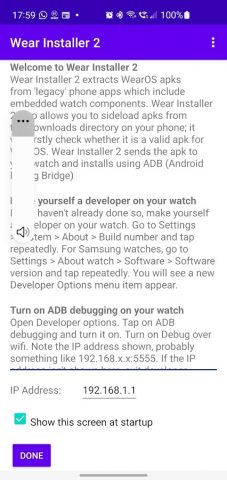 Wear Installer 2 для Android — скриншот 1