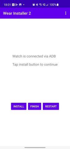 Wear Installer 2 для Android — скриншот 2