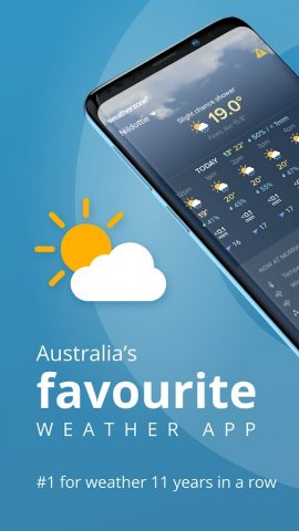 Weatherzone: Weather Forecasts для Android — скриншот 1